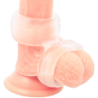 Super Flexible Y Resistente Anillo Pene Doble Pr09 Clear