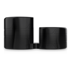 Super Flexível e Resistente Anel Peniano Duplo Pr09 Preto