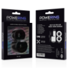 Super Flexível e Resistente Anel Peniano Duplo Pr09 Preto