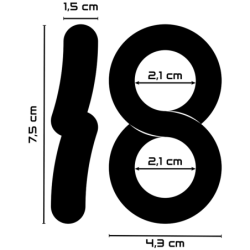 Super Flessibile e Resistente Anello Pene e Testicoli Pr12 Nero