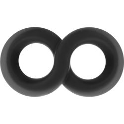 Super Flessibile e Resistente Anello Pene e Testicoli Pr12 Nero