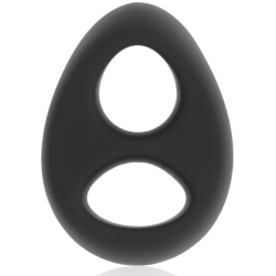 Super Flessibile e Resistente Anello Pene e Testicoli Pr13 Nero