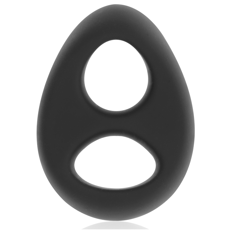 Super Flessibile e Resistente Anello Pene e Testicoli Pr13 Nero