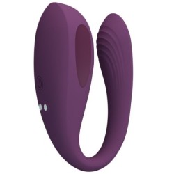 Aari Masažni stimulator klitorisa vijolične barve z brezplačno aplikacijo