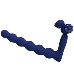Ajmal Anel Vibratório Com Plug Azul