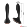 Watchme Control Remot Vibrador Plug Anal Vernet