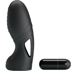 Alan Fingervibrator Silikon Schwarz