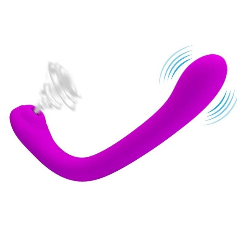 Alex Vibrador Y Succionador De Clítoris Lila