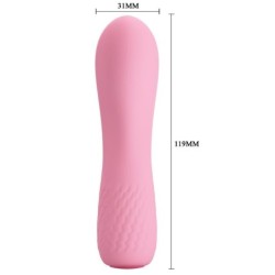 Alice Roza Vibrator za Ponovno Polnjenje