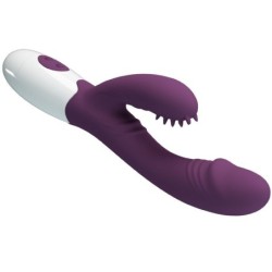 Andre Vibrator Iepuraș & Stimulator Punct G Violet