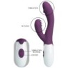 Andre Rabbit Vibrators un G punkta stimulators violetā krāsā