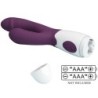 Andre Vibrator Iepuraș & Stimulator Punct G Violet