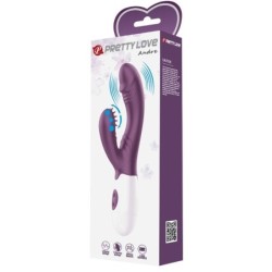 Andre Rabbit Vibrators un G punkta stimulators violetā krāsā