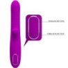 Angelique Vibromasseur Multifonction + Stimulateur De Clitoris Violet