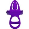Anel Vibratório 10 Vibrações Silicone Violeta