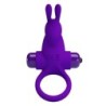 Anillo Vibrador I Conejo Para Pene Morado