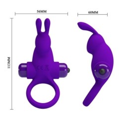 Inel Vibrator I Epure Pentru Penis Violet