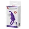 Anillo Vibrador I Conejo Para Pene Morado