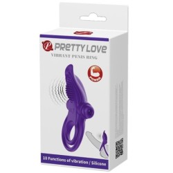 Lila Penis Vibrator Ring