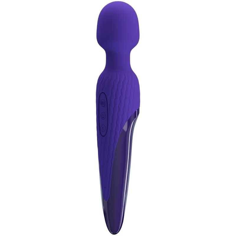 Antony Youth Vibrator Wand Učinek Toplote Vijolična Antony Youth Vibrator Wand Učinek Toplote Vijolična