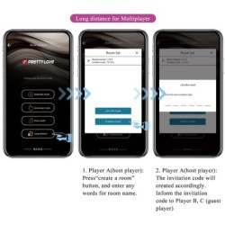 August Vibračný prístroj Dvojitá Rozkoš App Remote