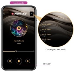 August Kaksoisilo Vibraattori App Remote