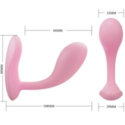 Baird G-Spot 12 Vibrazioni Ricaricabile Rosa App