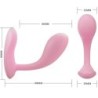 Baird G-Spot 12 Vibrací Dobíjecí Růžový App