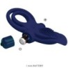 Bronson Dubbele Ring met Vibratie Blauw
