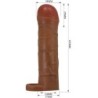 Bunion Guaina per Pene con Estensione di 2.5 Cm Mulatto