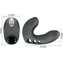 Camelia Fingervibrator 7 Vibrationer Sort
