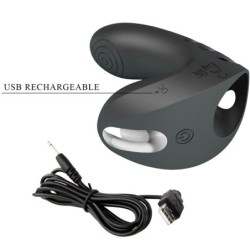 Camelia Vibromasseur De Doigt 7 Vibrations Noir