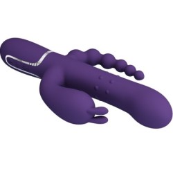 Cammy Triple Vibrador Multifunções 4 Em 1 Roxo