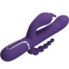 Cammy Triple Multifunkcijski Vibrator 4 v 1 Vijoličen
