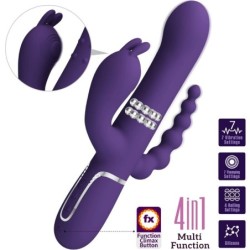 Cammy Triple Multifunktionsvibrator 4 I 1 Lila