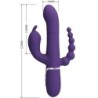 Cammy Triple Vibrator Multifuncțional 4 În 1 Violet