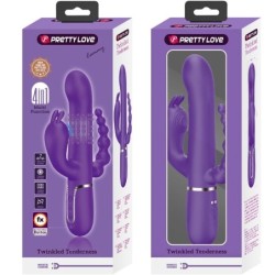 Cammy Triple Vibrador Multifunções 4 Em 1 Roxo