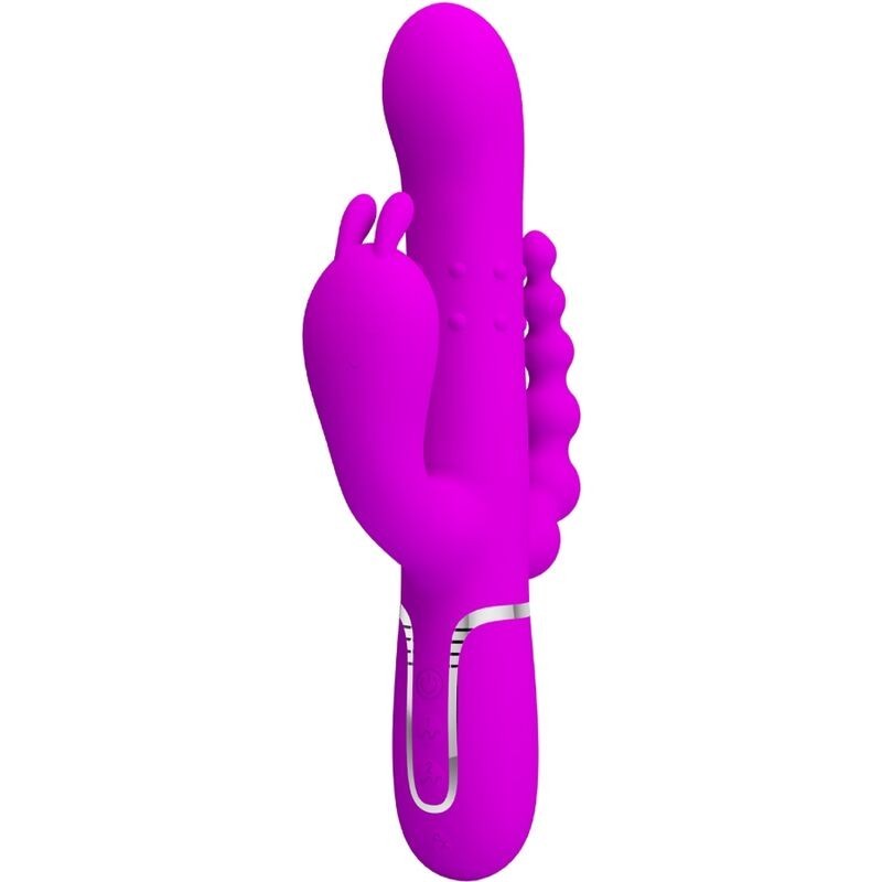 Cammy Triple Vibrador Multifunció 4 En 1 Rosa