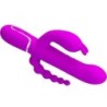Cammy Vibrator Triplu Multifuncțional 4 În 1 Roz