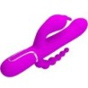Cammy Vibrator Triplu Multifuncțional 4 În 1 Roz