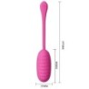 Catalina Huevo Vibrador Recargable Rosa