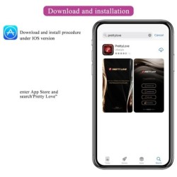 Catalina Vibrator App Afstandsbediening Lila