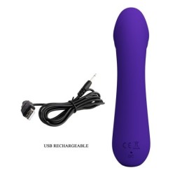 Cetus Genopladelig Vibrator Lilla