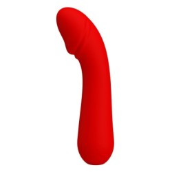 Cetus Wiederaufladbarer Vibrator Rot
