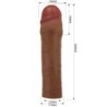 Chane Capa Para Pênis Com Extensão De 5 Cm Mulato