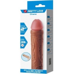 Chane Capa Para Pênis Com Extensão De 5 Cm Mulato