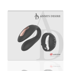 Annes Desire - Dual Pleasure Tecnologia Watchme Negre