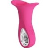 Clyde Vibrator Oral Limbă Vibratoare 12 Vibrații Roz
