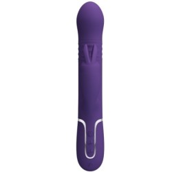Coale Rabbit -vibraattori 4 in 1, violetti