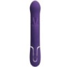 Coale Vibrador Rabbit 4 En 1 Morado